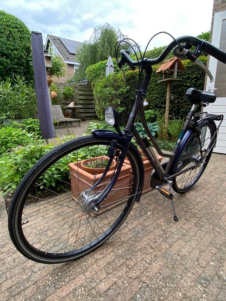 Damesfiets Batavus, Ophalen