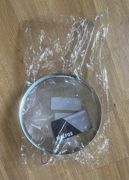 Nieuw - Walfos - grote extra fijne zeef, Overige typen, Ophalen of Verzenden, Metaal, Overige merken