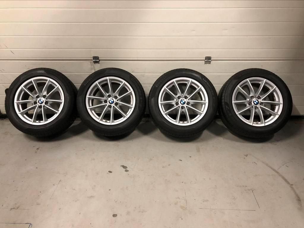 17inch Originele BMW Velgen Style 618! A-Merk Banden! 5x112, Gebruikt, -, -, Banden en Velgen