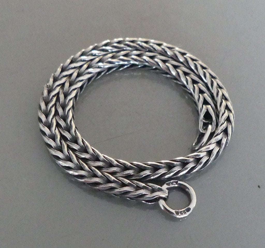 Trollbeads ZILVEREN ARMBAND 17 cm, Gebruikt, -, Verzenden, -