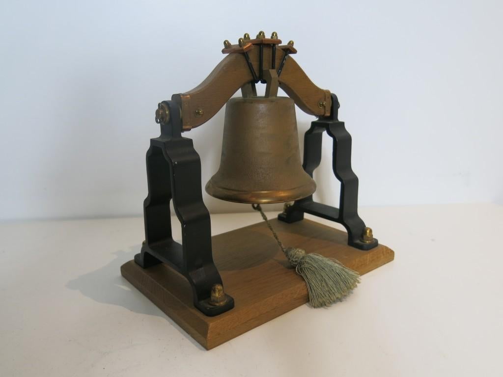 Oude kloosterbel koper, Antiek en Kunst, Ophalen of Verzenden