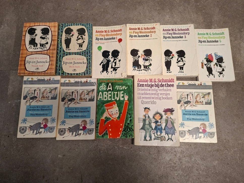 11 Boekjes van Annie M.G. Schmidt, Ophalen of Verzenden, Gelezen, Annie M.G. Schmidt, Fictie algemeen