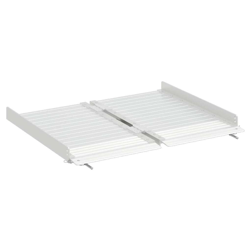 Rolstoeloprijplaat opvouwbaar 60,5 cm aluminium GRATIS BZRGD, Verzenden, Nieuw, Nvt, Nvt