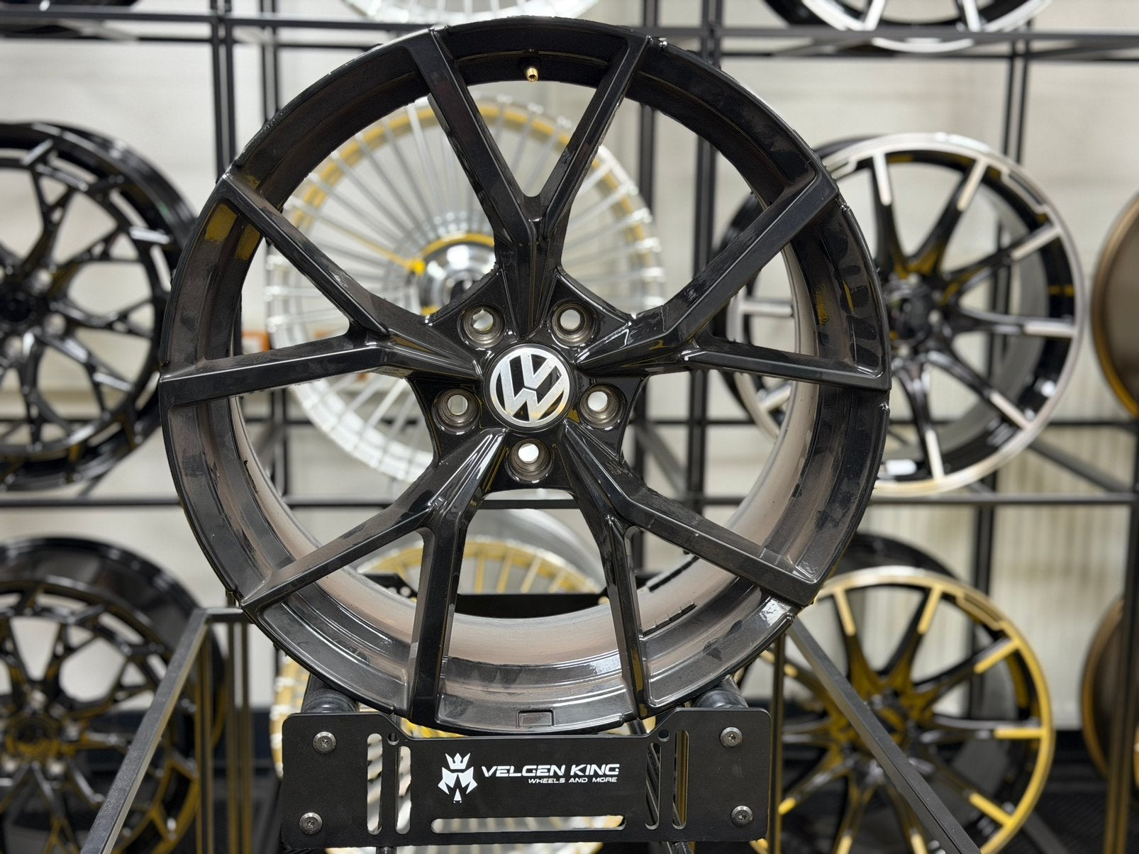 19 Inch Estoril Look Golf 6 7 8 ETC.. 1 VELG KROM!, Ophalen, 19 inch, Velg(en)