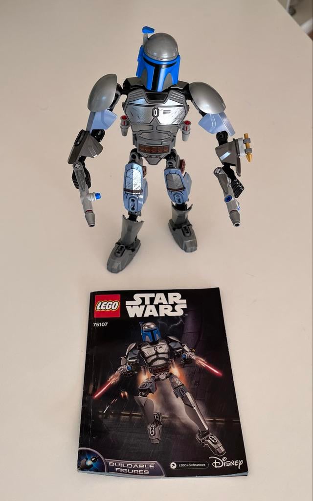LEGO Star Wars Jango Fett (75107) - Compleet met instructies, Ophalen of Verzenden, Zo goed als nieuw, Complete set, Lego