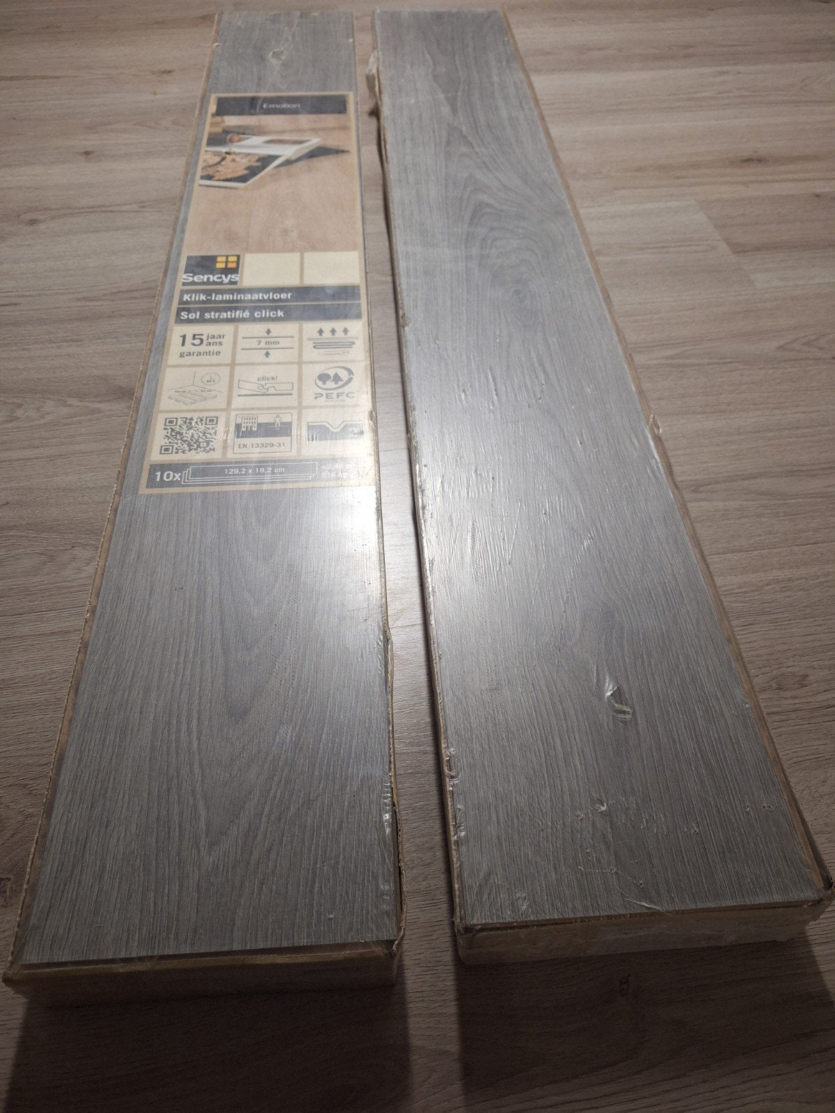 Sencys Emotion Milano Klik-laminaatvloer - 2,48 m², Ophalen, 50 tot 150 cm, Nieuw, 10 m² of meer