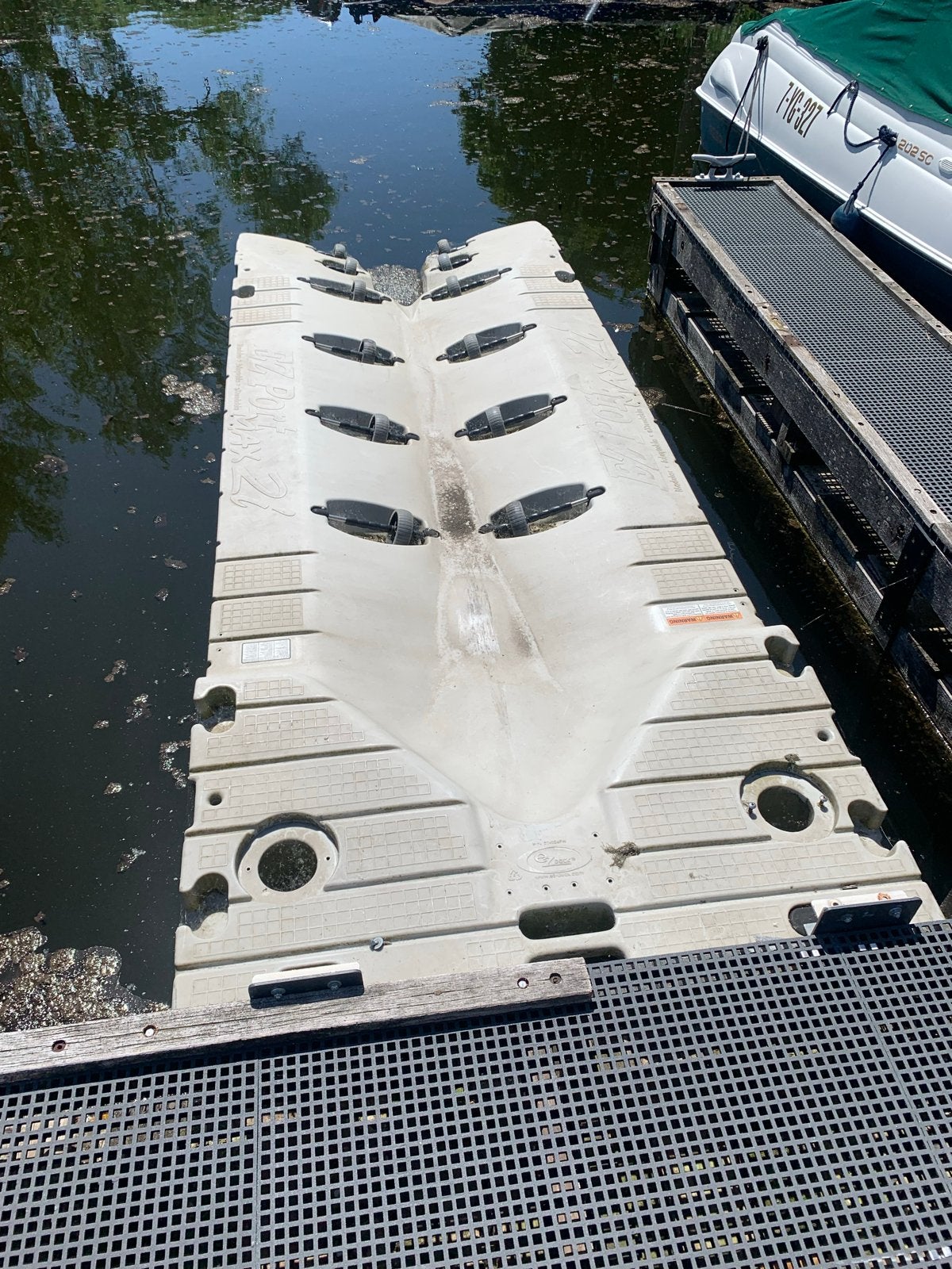 opvaardok, Watersport en Boten, Gebruikt, 4 m, 1 pk, Overige materialen