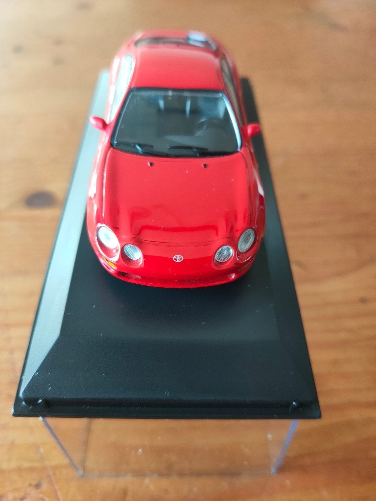 Toyota Celica , 1;43 , minichamps, nr 109, Hobby en Vrije tijd, Modelauto's | 1:43, Ophalen of Verzenden, Zo goed als nieuw, Auto
