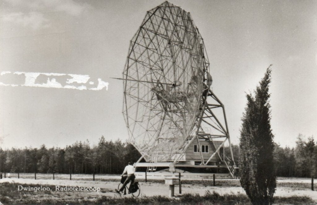 Dwingeloo  Radiotelescoop, Ophalen of Verzenden, 1940 tot 1960, Gelopen, Noord-Brabant