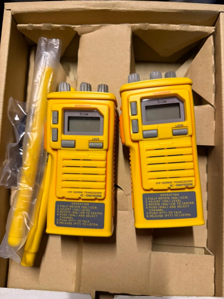 ICOM GM1500E GM 1500 Radio VHF Scheeps️️️, Ophalen of Verzenden, Zo goed als nieuw