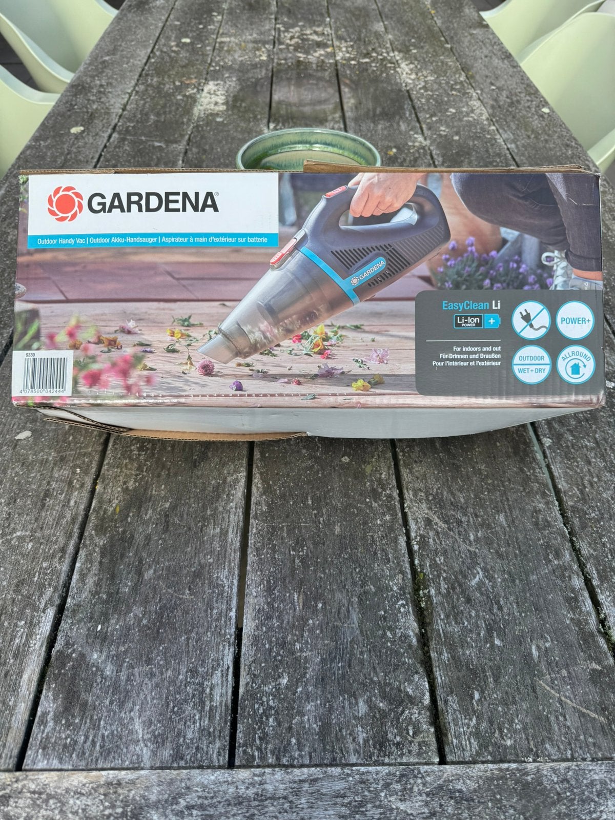 Gardena handstofzuiger, Tuin en Terras, Ophalen, Nieuw