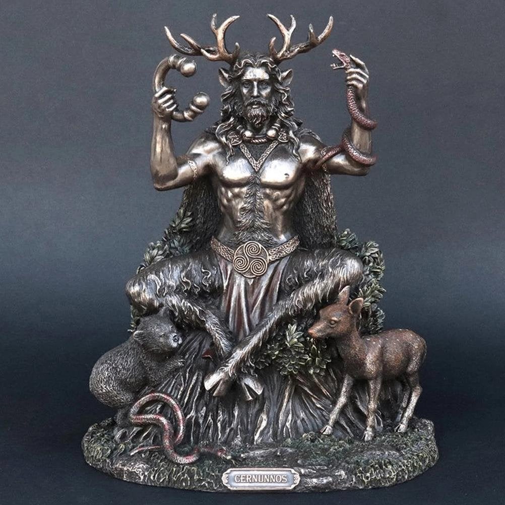 Cernunnos Keltische God Beeld Ierland Religie Beeldje, Verzenden, Nieuw, Religie