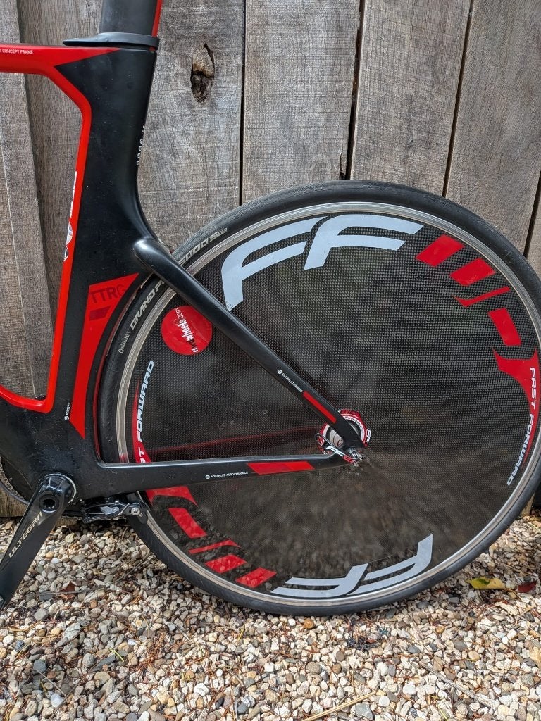 FFWD Disc Wiel TT wiel Clincher, Ophalen of Verzenden, Racefiets, Wiel, Aluminium