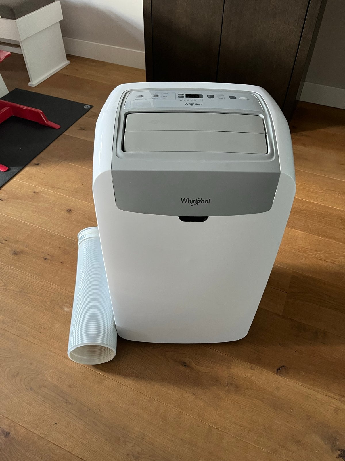 Whirlpool PACW12HP Mobiele Airco - Koelen en Verwarmen, Ophalen, Minder dan 60 m³, 3 snelheden of meer, Zo goed als nieuw