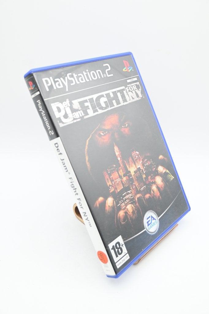 Playstation 2 DEF Jam Fight For NY, Gebruikt, Vanaf 18 jaar, Vechten, 1 speler