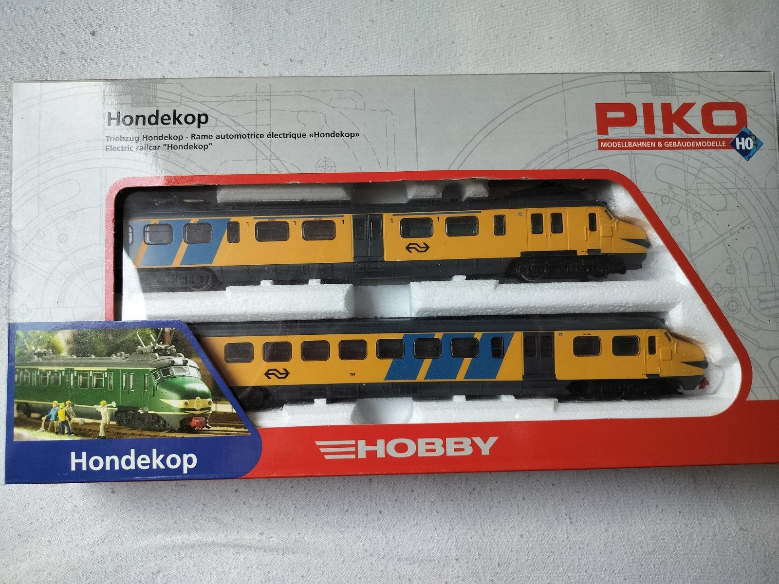 Ruilen: Piko 57522 (digitaal voorbereid) voor Piko 57520, Treinset, Gelijkstroom, Nieuw, NS