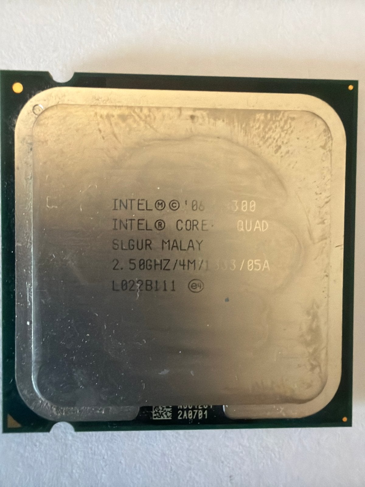 Intel Core 2 Quad Q8300 Processor 2.50GHz/4M/1333/85A, Computers en Software, Processors, Ophalen of Verzenden, Gebruikt, 4-core