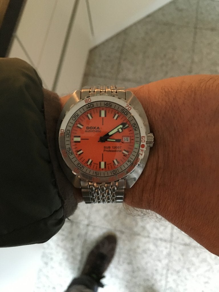 Foto 10 van Doxa 1200T Duikhorloge (limited nr 030 van 1200)