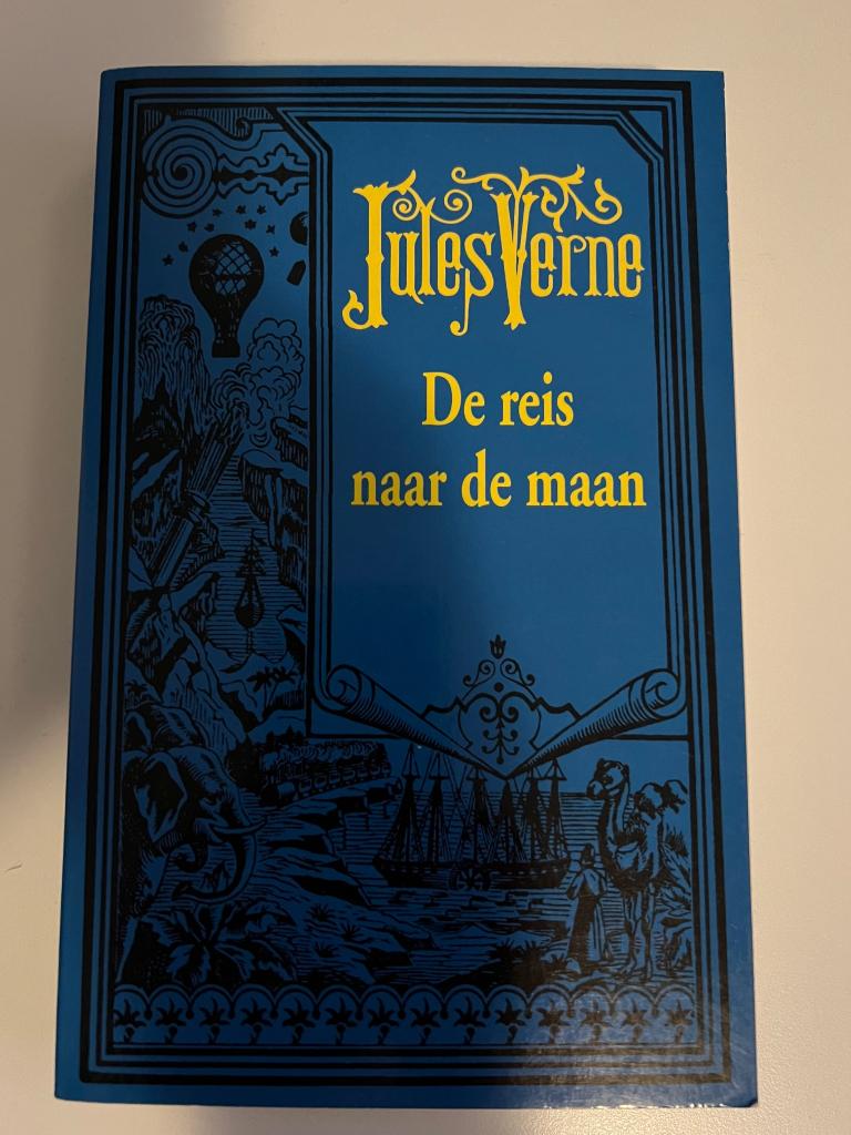 De reis naar de maan - Jules Verne klassieker, Ophalen of Verzenden, Gelezen