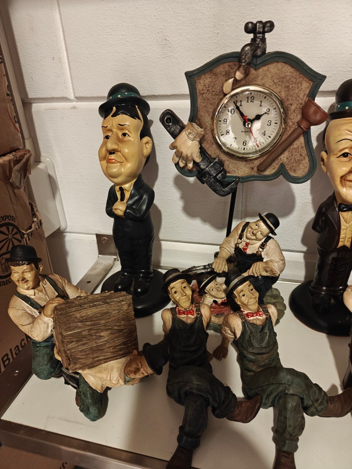 Unieke Grote Verzameling Laurel en Hardy 21 stuks bij elkaar, Ophalen of Verzenden