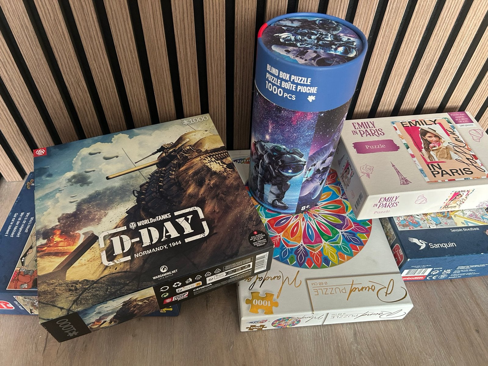 Diverse legpuzzels, Ophalen of Verzenden, 500 t/m 1500 stukjes, Gebruikt, Legpuzzel