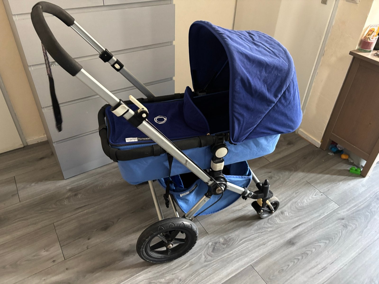 Bugaboo Cameleon 2 Combiwagen - Blauw, Kinderen en Baby's, Kinderwagens en Combinaties, Ophalen, Gebruikt, Bugaboo, Combiwagen
