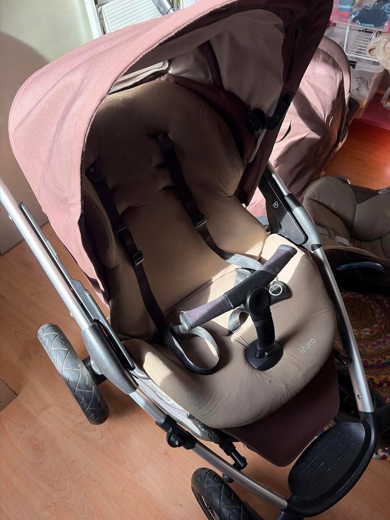 Maxi-Cosi Mura 3 kinderwagen met autostoeltje, Kinderen en Baby's, Kinderwagens en Combinaties, Gebruikt, Met autostoeltje, Maxi-Cosi