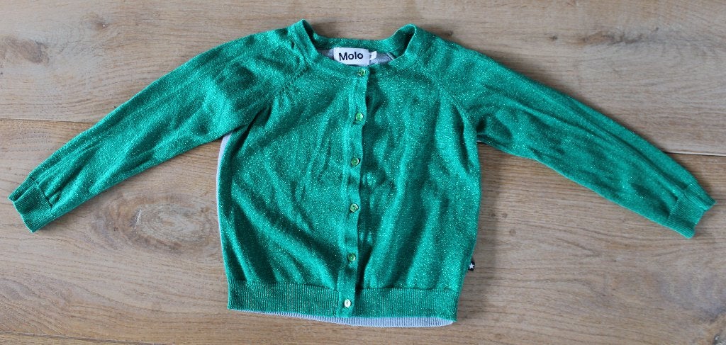 Glittervestje van Molo 98/104, Gebruikt, Ophalen of Verzenden, Shirt of Longsleeve, Molo