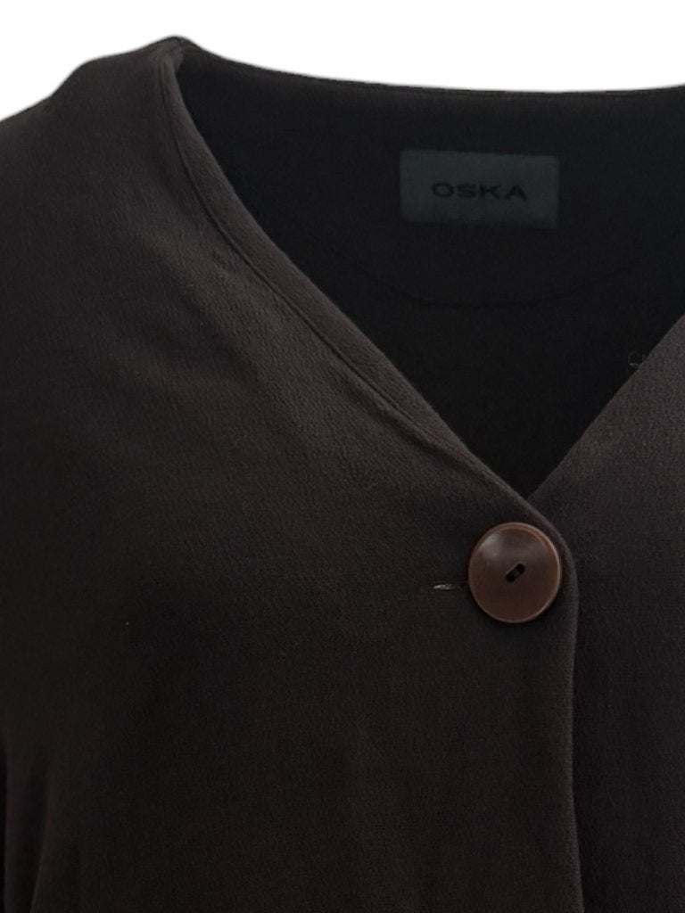 Oska vest M, Bruin, Maat 46/48 (XL) of groter, Ophalen of Verzenden, Zo goed als nieuw