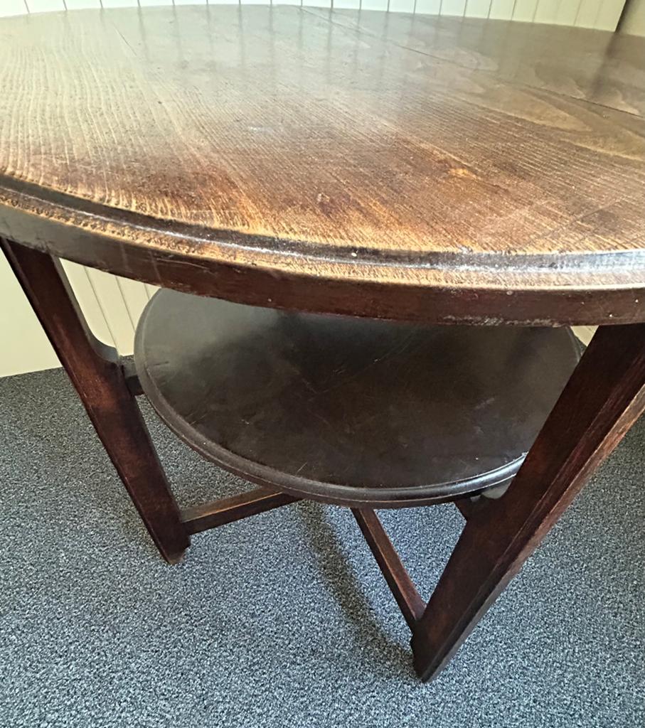 Ronde tafel H76 - diam. 78, Ophalen