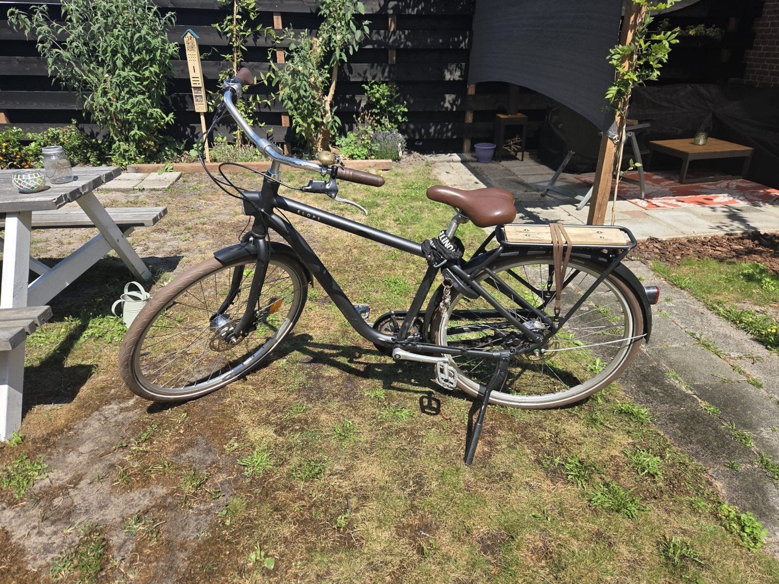 Elops 900 Stadsfiets Ideaal voor Brugklasser, Gebruikt, Versnellingen, 50 tot 53 cm, Schijfrem