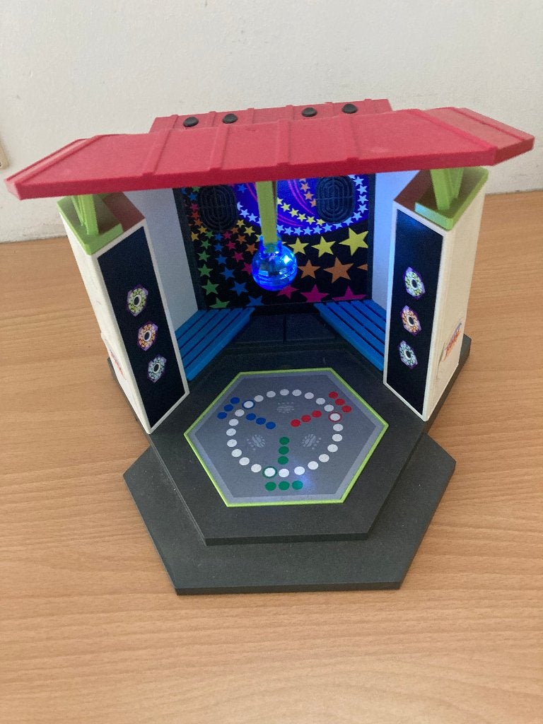 Leuke Disco Dansvloer met Licht en Geluid van Playmobil, Ophalen, Gebruikt, Gebouw, Losse onderdelen