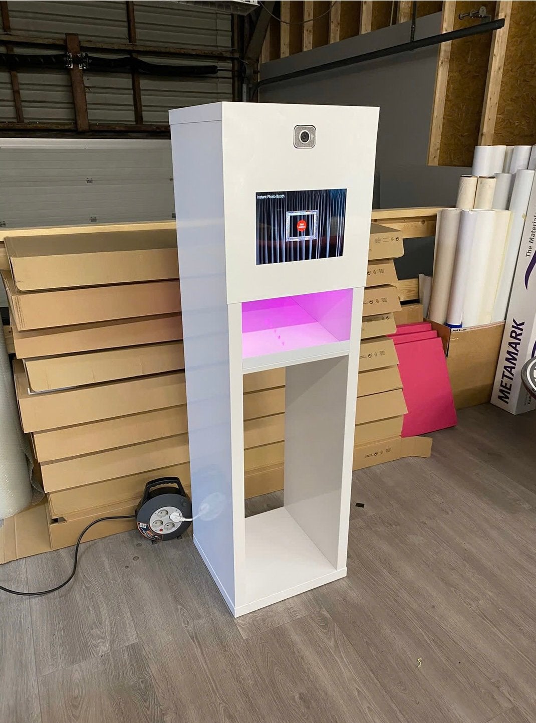 Complete phototbooth in verkoop, Ophalen of Verzenden, Zo goed als nieuw, Overige