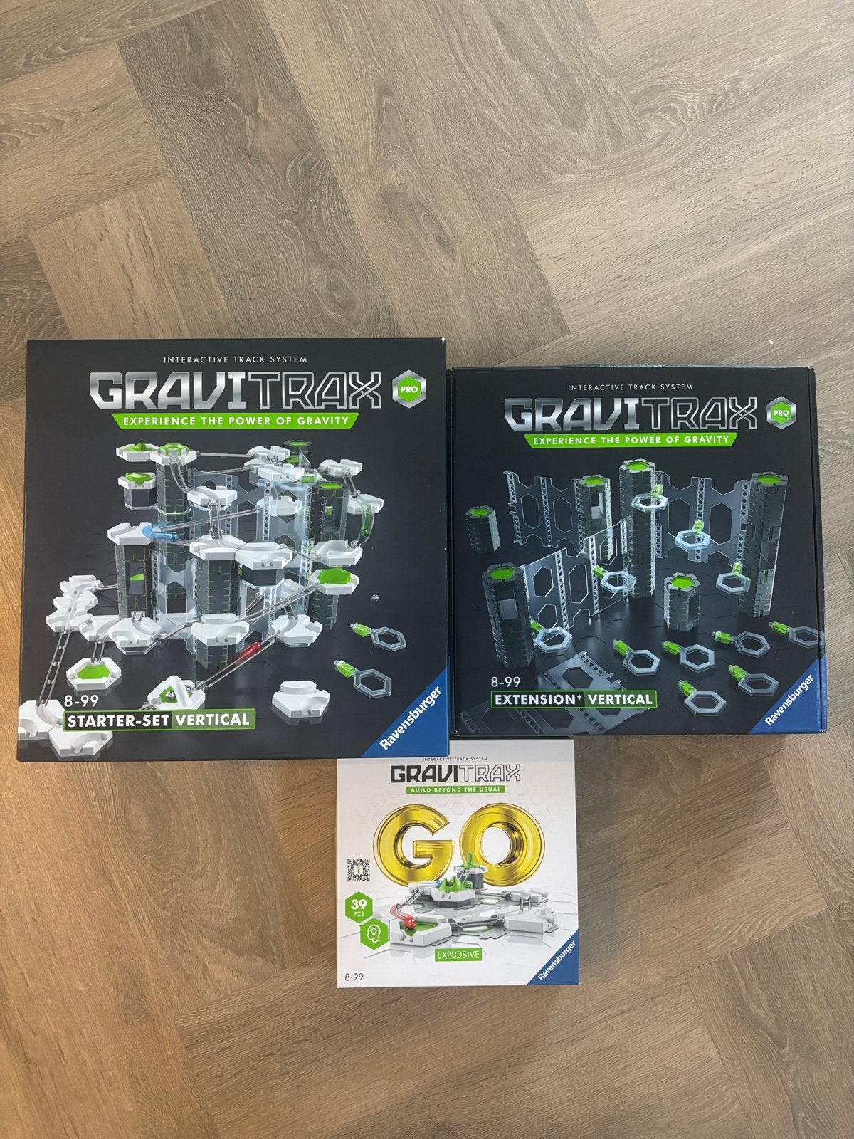 GraviTrax Pro Starter-Set Vertical, Extension & Go Explosive, Ophalen of Verzenden, Nieuw, Bouwen