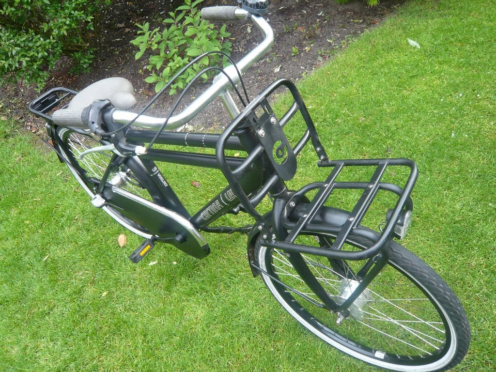 mooie zwarte 24 inch cortina u4 transport 3versn naafdynamo, Ophalen, Terugtraprem, 24 inch, Zo goed als nieuw