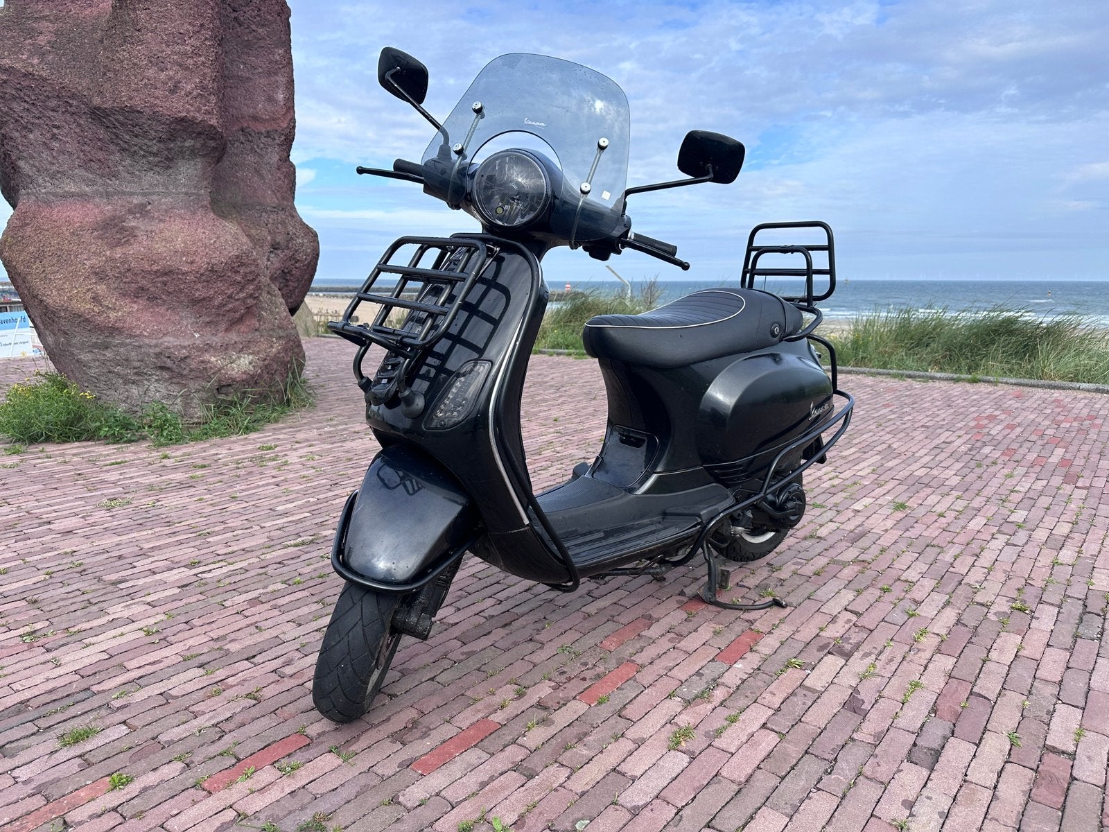 Vespa LX Black Edition 2013 – Full Option Custom | 8.731 km, Ophalen, Zo goed als nieuw, 50 cc