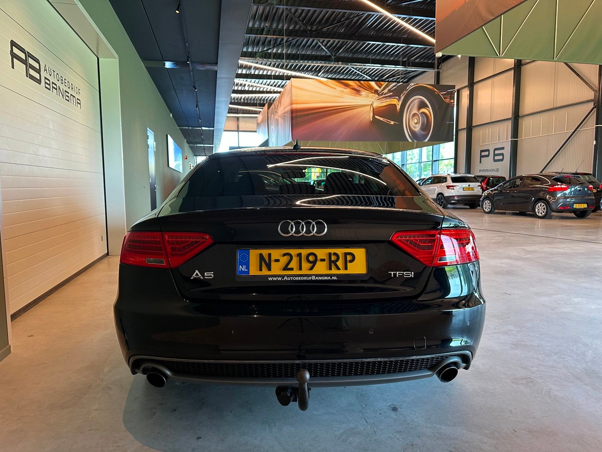 Audi A5 Sportback 1.8 TFSI AUTOMAAT SPORT EDITION S-LINE|CLI, Stof, Gebruikt, 4 cilinders, Met garantie (alle)