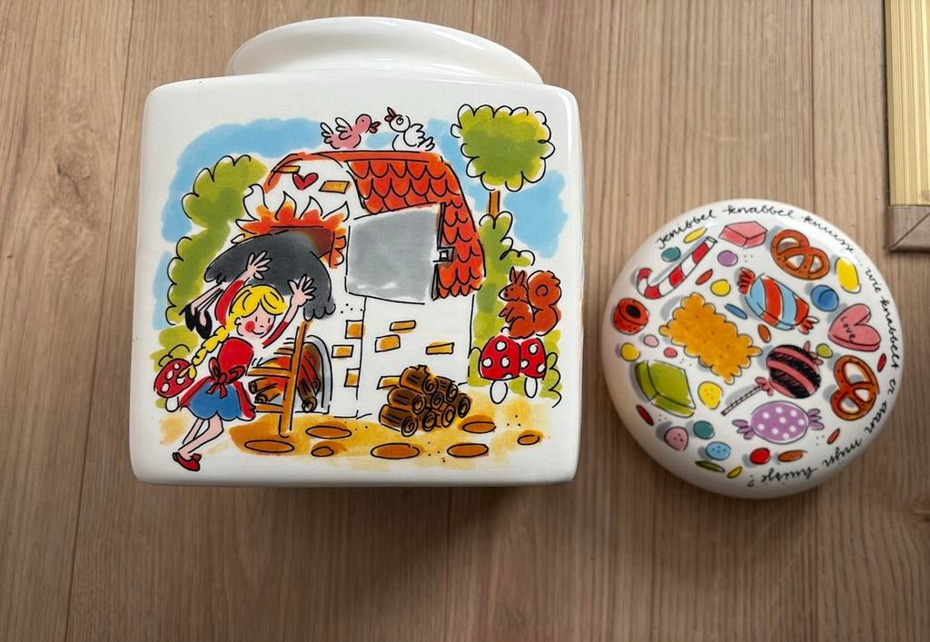 Voorraadpot Blond Amsterdam Efteling (Hans en Grietje), Ophalen, Zo goed als nieuw, Beeldje of Poppetje