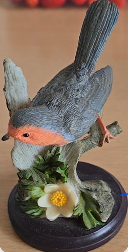 Eaglemoss Country Bird Collection: De Roodborst (2002), Verzamelen, Beelden en Beeldjes, Zo goed als nieuw, Dier, Ophalen of Verzenden