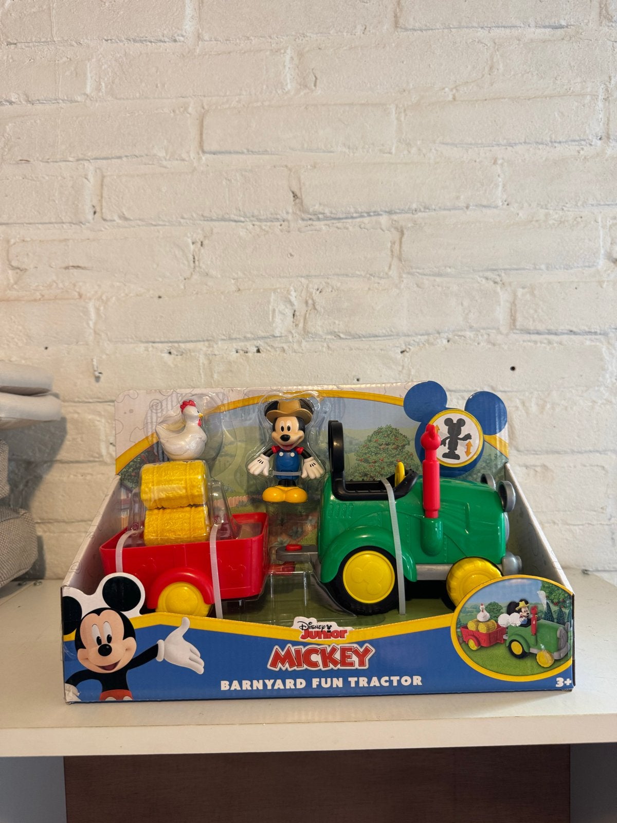 Disney Junior Mickey Barnyard Fun Tractor Speelset, Ophalen of Verzenden, Nieuw