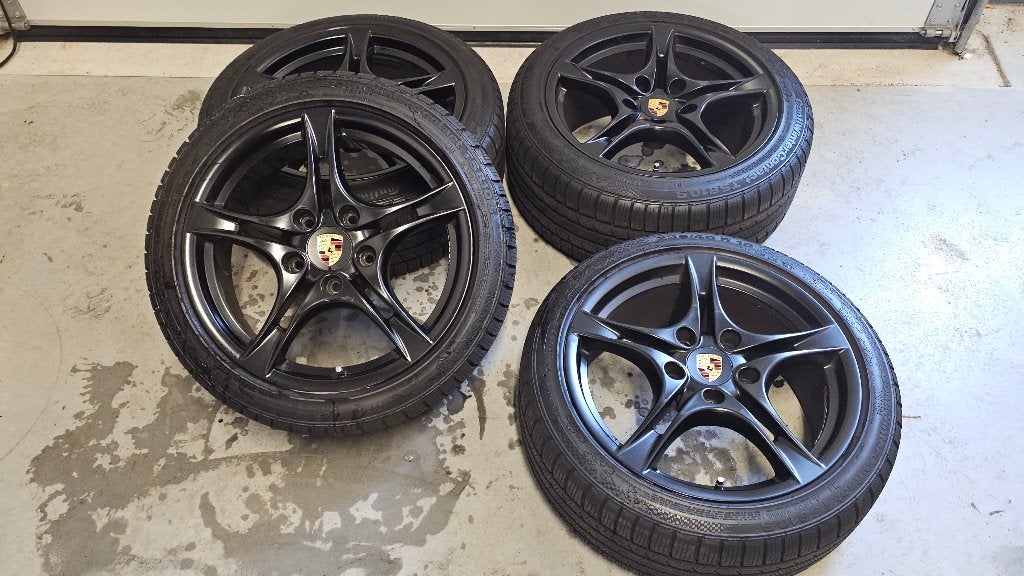 Originele Porsche Cayman 987 18 inch velgen 5×130 | Breedset, 18 inch, Gebruikt, Velg(en), 235 mm