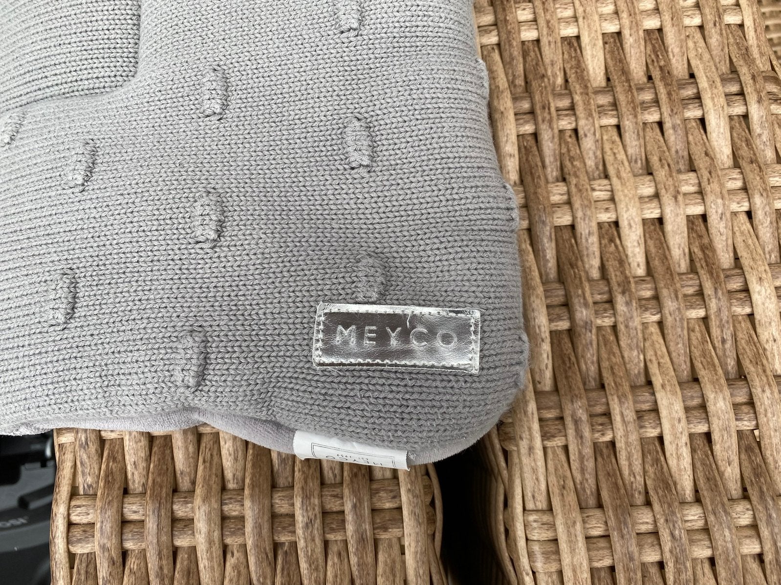 Meyco knots boxkleed, Kinderen en Baby's, Boxen, Ophalen of Verzenden, Zo goed als nieuw, Rechthoekig, Boxkleed
