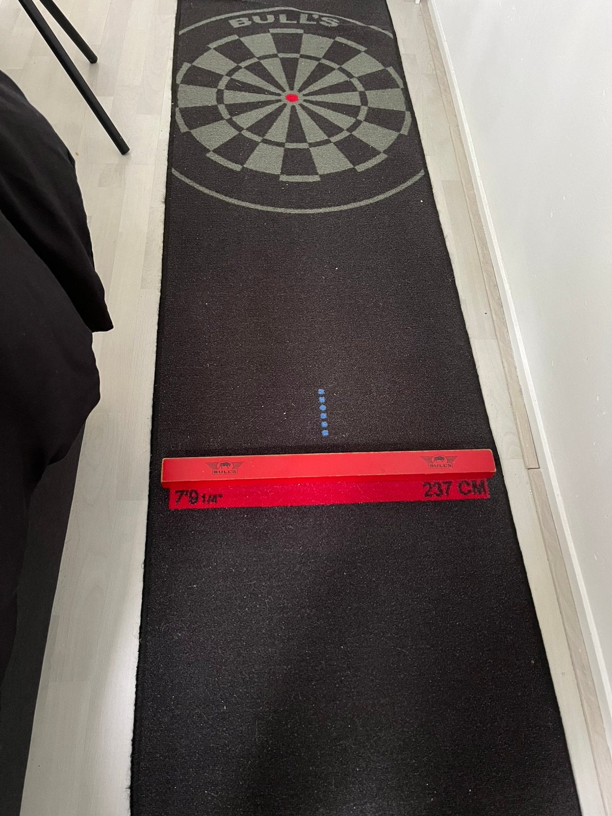 Dartmat + oche, Sport en Fitness, Darts, Ophalen of Verzenden, Gebruikt, Overige typen