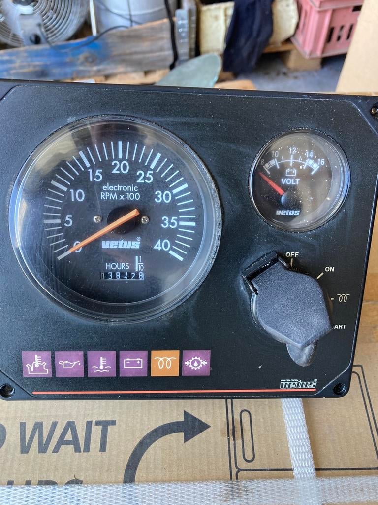 Vetus dasboard, Ophalen, Nieuw, Motor en Techniek