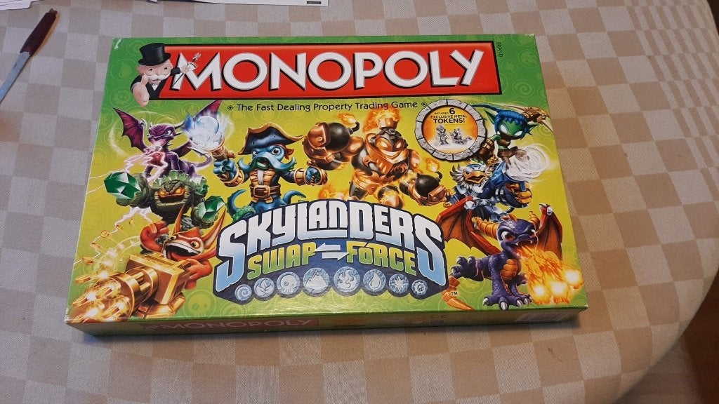 bordspel Monopoly Skylanders Swap Force Monopolie, Vijf spelers of meer, Ophalen of Verzenden, Nieuw, Monopoly