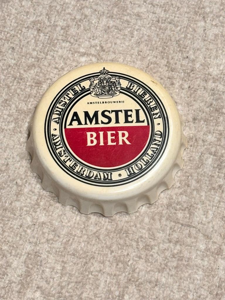 Vintage Amstel Bier  - Amsterdam Holland, Ophalen of Verzenden, Gebruikt, Overige typen, Amstel
