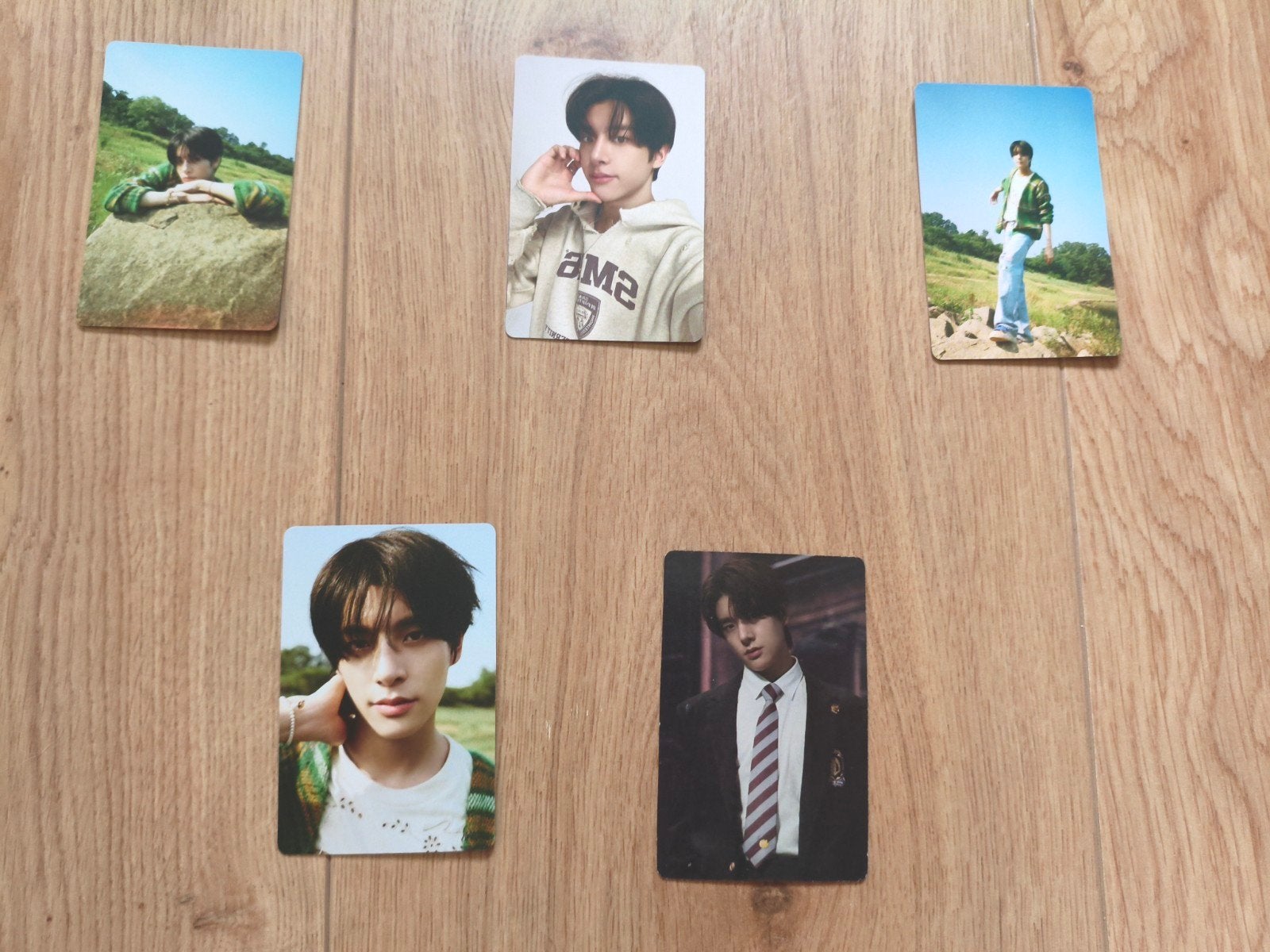 ENHYPEN Jake Photocard Set (5 stuks), Ophalen of Verzenden, Zo goed als nieuw