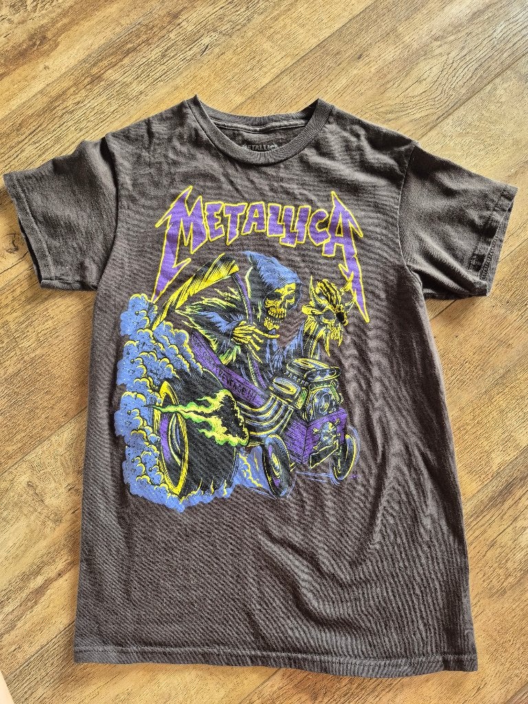 T-shirt Metallica (Hot Topic), Verzamelen, Muziek, Artiesten en Beroemdheden, Ophalen of Verzenden, Zo goed als nieuw, Kleding
