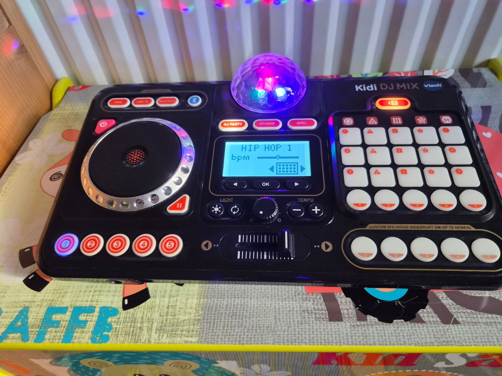 VTech Kidi DJ Mix - Interactieve DJ-tafel, Ophalen, Zo goed als nieuw, Elektronica, Met licht