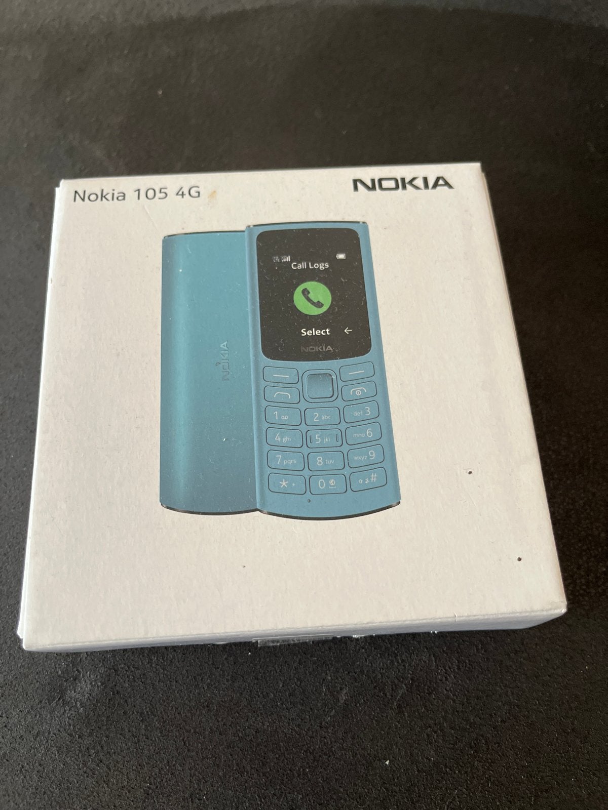 Nokia 105 4G - in doos, Ophalen, Blauw, Geen camera, Fysiek toetsenbord